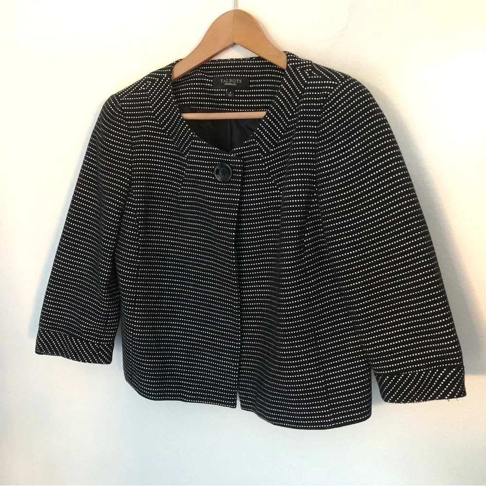 Talbots cropped swing
